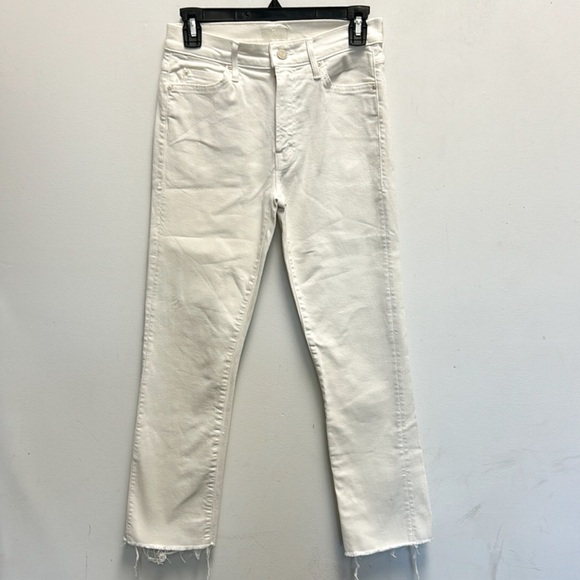 Mother the rascal crop fray jeans - Picture 8 of 9